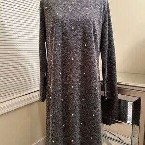 New! Ann Taylor Pearl Embellished Sheath